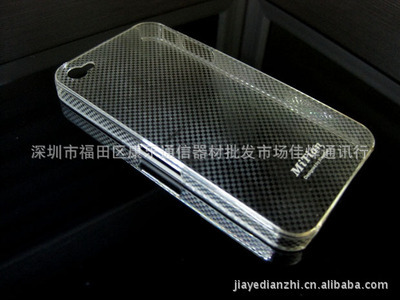 【iPhone 4格子款式保護殼 蘋果手機 塑料保護殼批發 米田 MiTian】價格,廠家,圖片,手機飾品、掛件,深圳市福田區康樂通信器材批發市場佳燁通訊行-